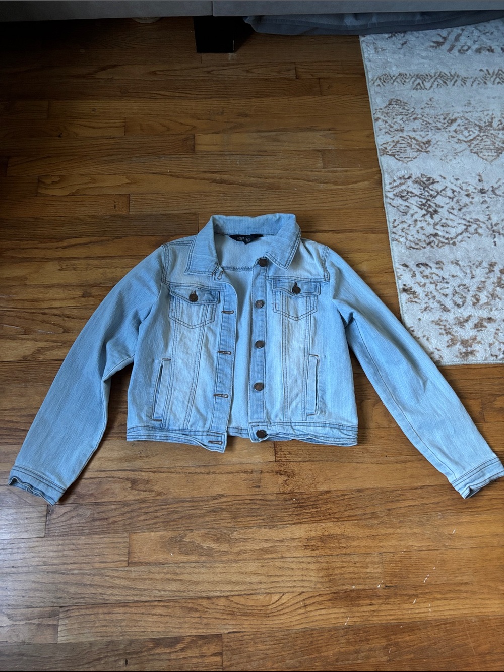 Jou Jou Light Blue Denim Trucker Jacket